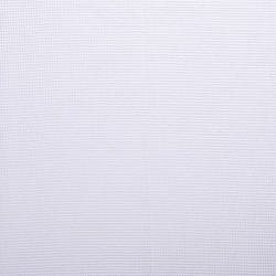 Nid d&#039;abeille recto-verso OEKO-TEX 100 % coton - Blanc / 10 cm