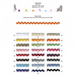 SUR COMMANDE : Serpentine, Croquet coton 10 mm