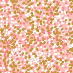 Tissu patchwork MICHAEL MILLER brillant MD6460-PEACH-D : Shimmer Reflection Peach - Coupon 50 x 55 cm