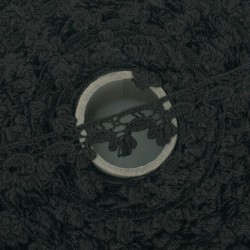 Dentelle coton 14 mm / 14 Noire