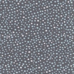 Tissu patchwork MICHAEL MILLER CX4830-SEAX-D : Scatter square gris - Coupon 50 x 55 cm