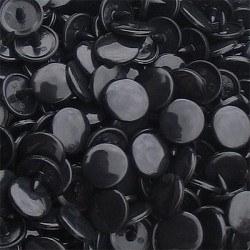 Lot de 10 jeux complets de pressions KAM 20/T5 - B05 Noir