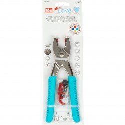 Pince VARIO à percer et à river PRYM LOVE / Turquoise