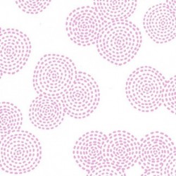 Tissu patchwork MICHAEL MILLER CX5946-PEON-D : Stitch circle - Coupon 50 x 55 cm