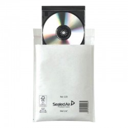 Enveloppe bulles Kraft blanc FSC - Format C/0 17x22 cm