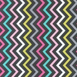 Tissu patchwork MICHAEL MILLER CX6220-PINK-D : Mini chic chevron - Coupon 50 x 55 cm