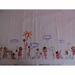 Tissu patchwork MICHAEL MILLER DC5826-SUNN-D : Make believe - Coupon 50 x 55 cm