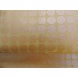 Tissu patchwork MICHAEL MILLER brillant DM2999-SNSH-D : Mirror ball dot sunshine- Coupon 50 x 55 cm