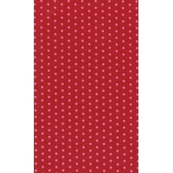 Tissu FROU-FROU coton imprimé pois / 10 cm