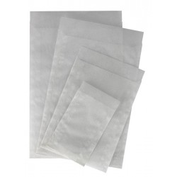 Sachets cristal ou glassine 17*23 cm avec rabat de 2 cm